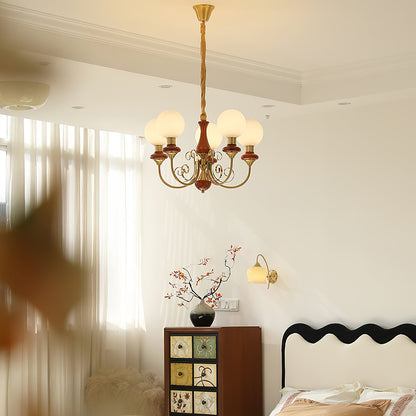 Onyx Gasolier Chandelier