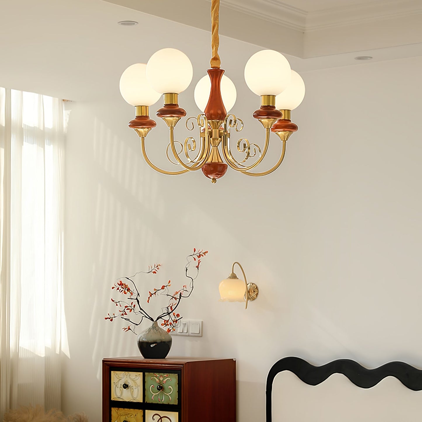 Onyx Gasolier Chandelier