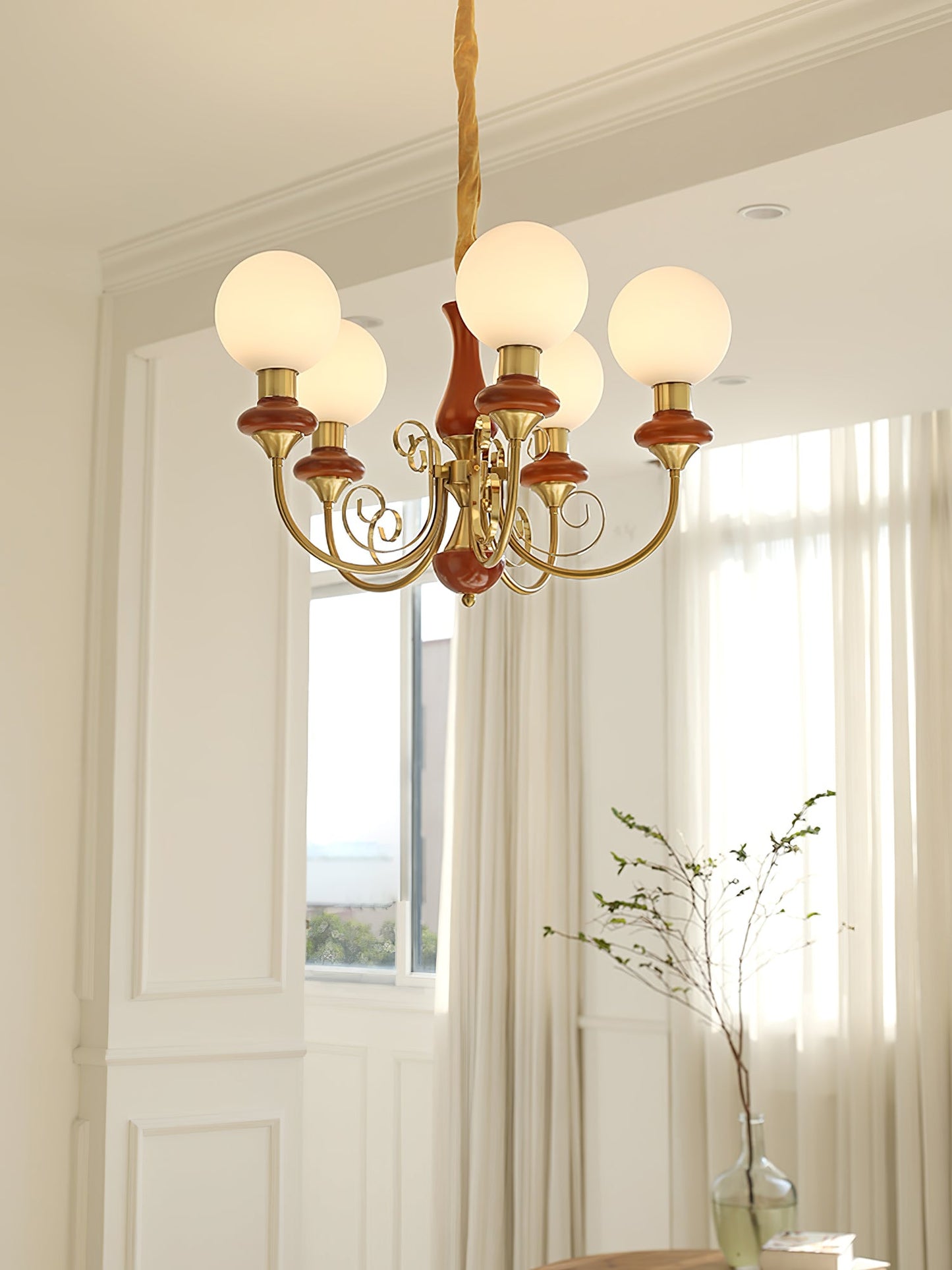 Onyx Gasolier Chandelier