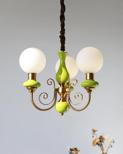 Onyx Gasolier Chandelier