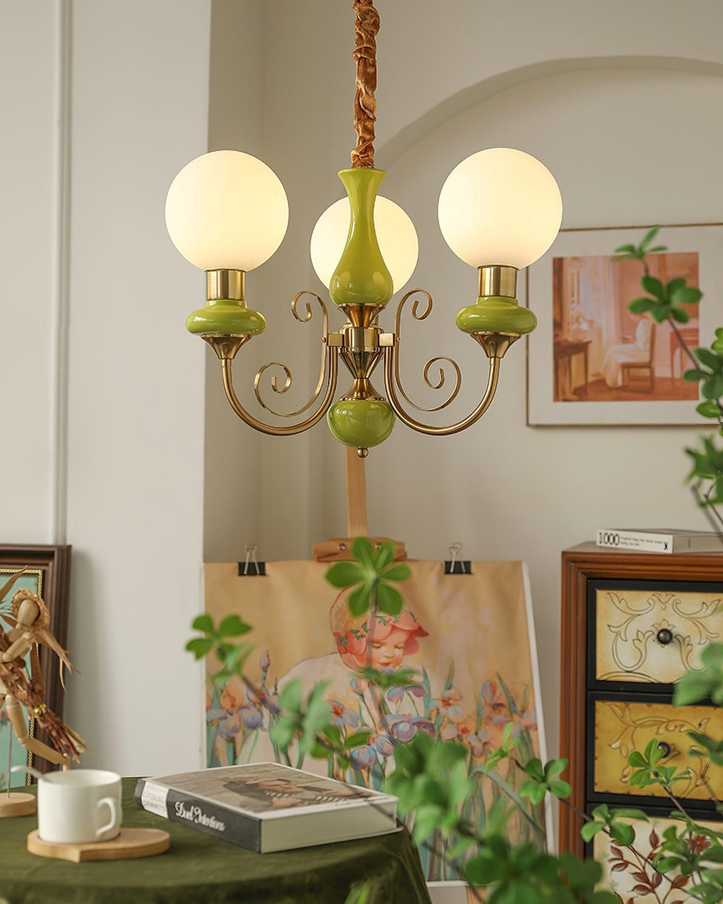 Onyx Gasolier Chandelier