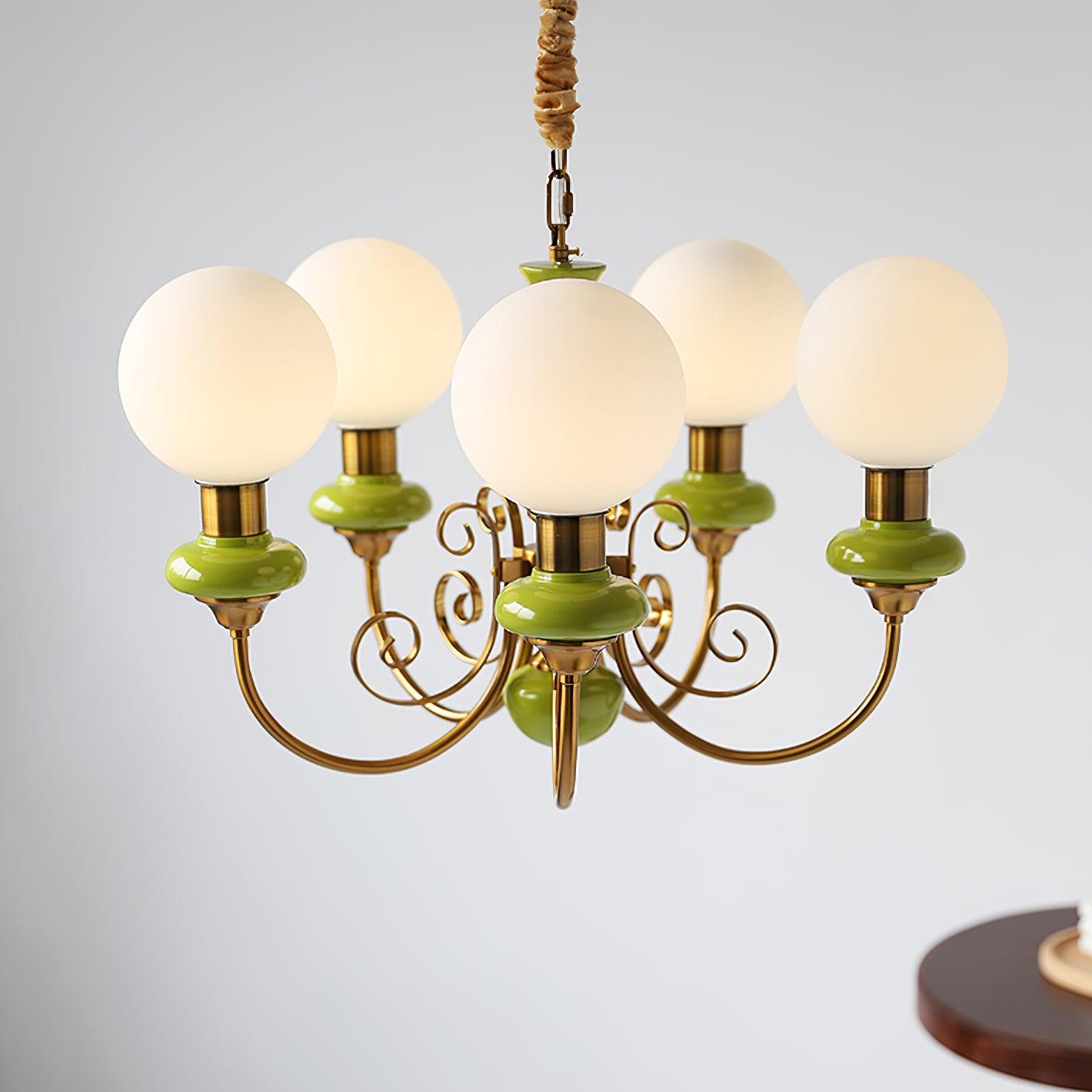 Onyx Gasolier Chandelier