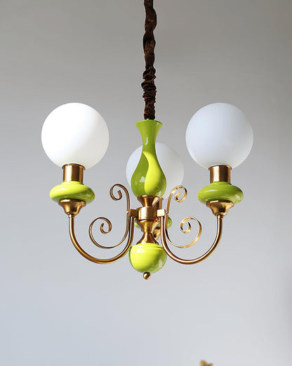 Onyx Gasolier Chandelier