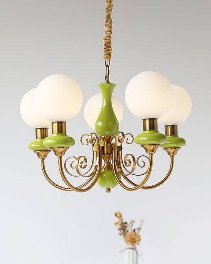 Onyx Gasolier Chandelier