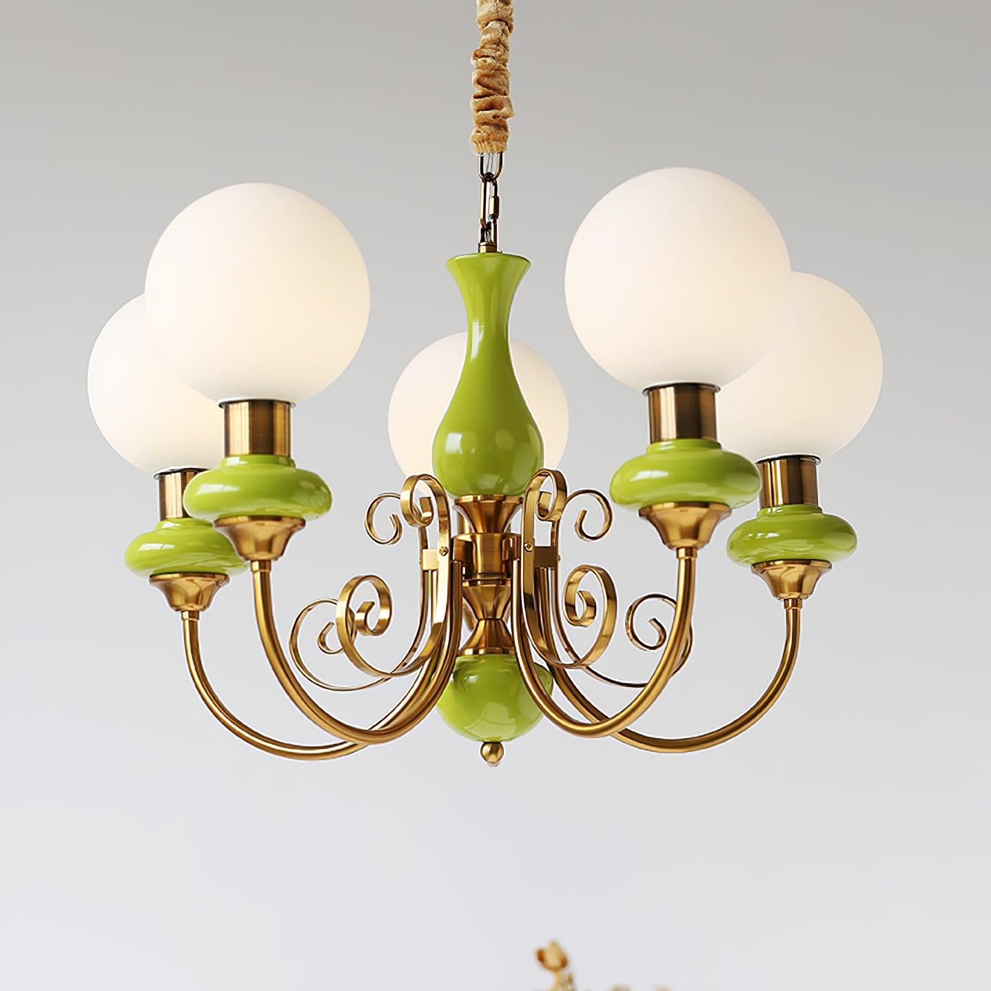 Onyx Gasolier Chandelier