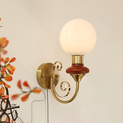Onyx Plug-in Wall Lamp