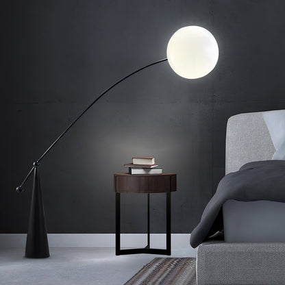 Opal Arc Floor-standing Lamp Floor Lamp