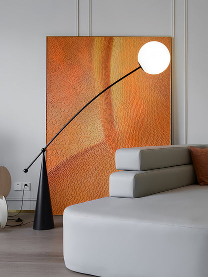 Opal Arc Floor-standing Lamp Floor Lamp