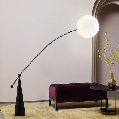Opal Arc Floor-standing Lamp Floor Lamp