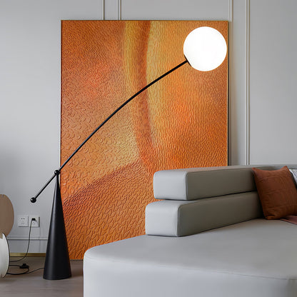 Opal Arc Floor-standing Lamp Floor Lamp