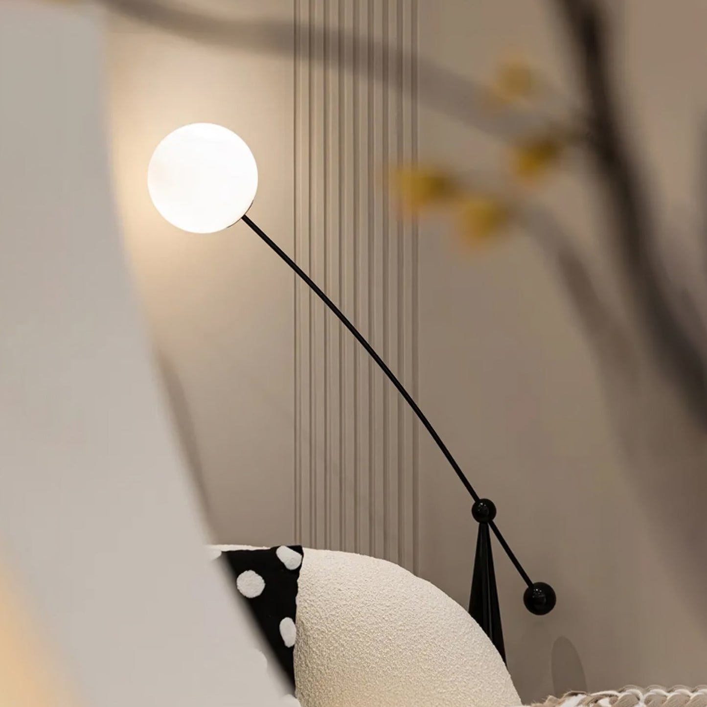 Opal Arc Floor-standing Lamp Floor Lamp