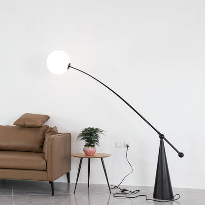 Opal Arc Floor-standing Lamp Floor Lamp