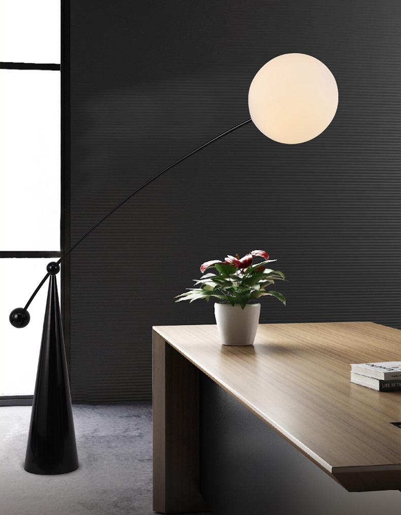 Opal Arc Floor-standing Lamp Floor Lamp