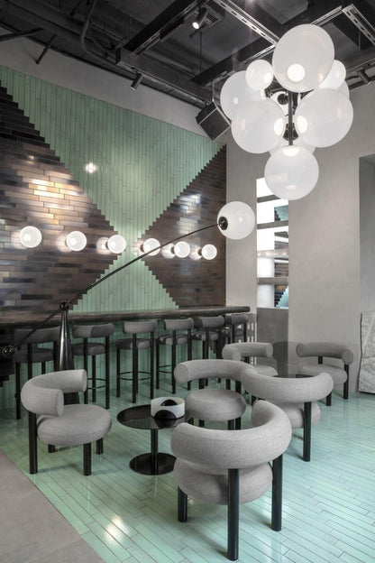 Opal Arc Floor-standing Lamp Floor Lamp