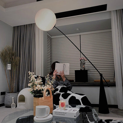 Opal Arc Floor-standing Lamp Floor Lamp