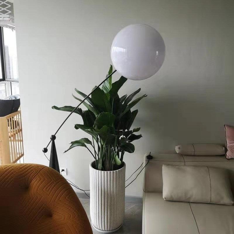 Opal Arc Floor-standing Lamp Floor Lamp