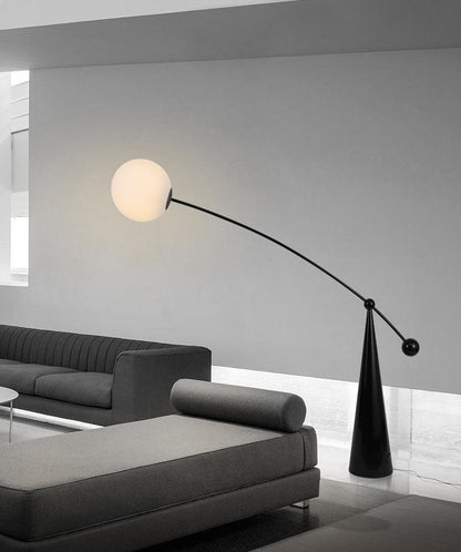 Opal Arc Floor-standing Lamp Floor Lamp