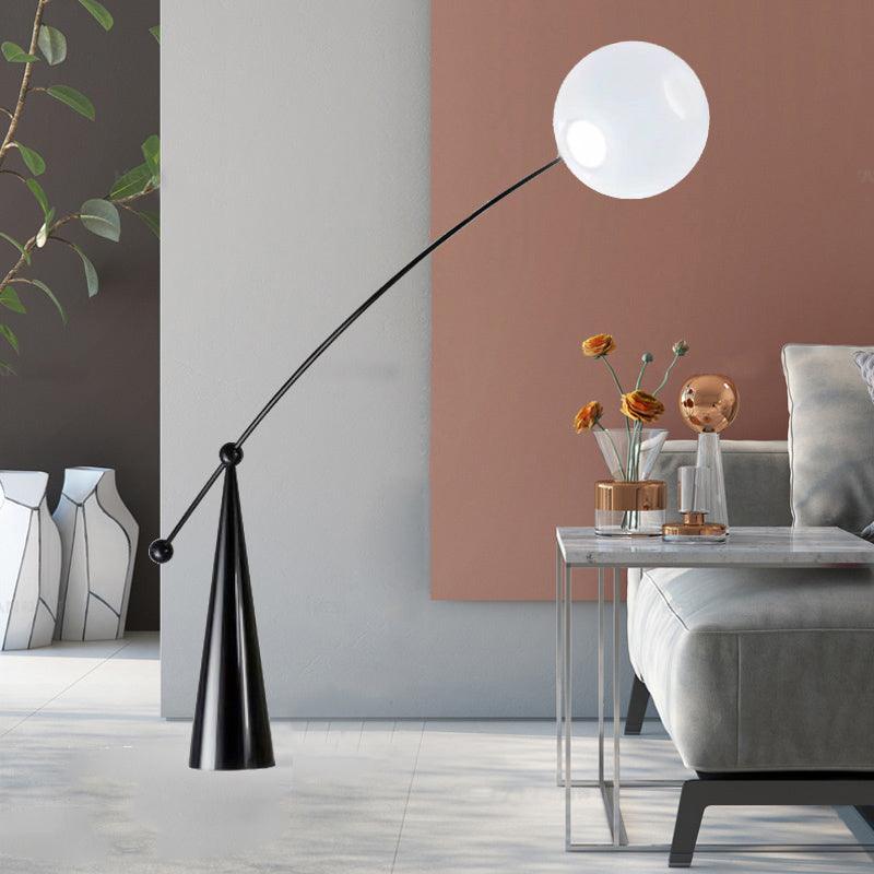 Opal Arc Floor-standing Lamp Floor Lamp