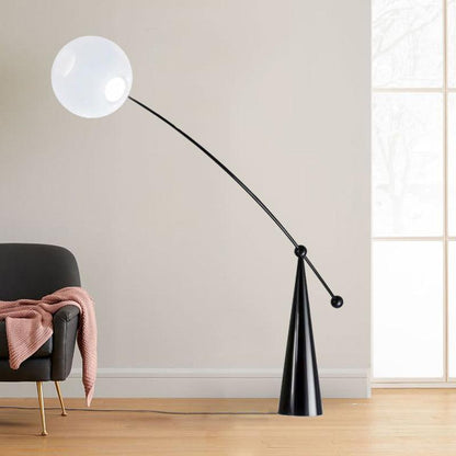 Opal Arc Floor-standing Lamp Floor Lamp
