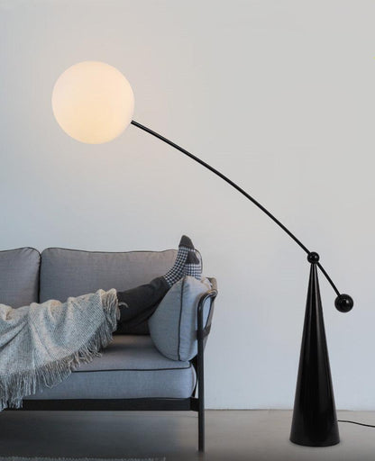 Opal Arc Floor-standing Lamp Floor Lamp