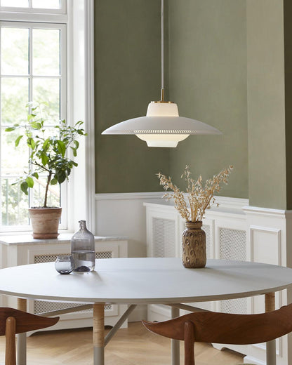 Opal Shade Hanging light Pendant Lamp