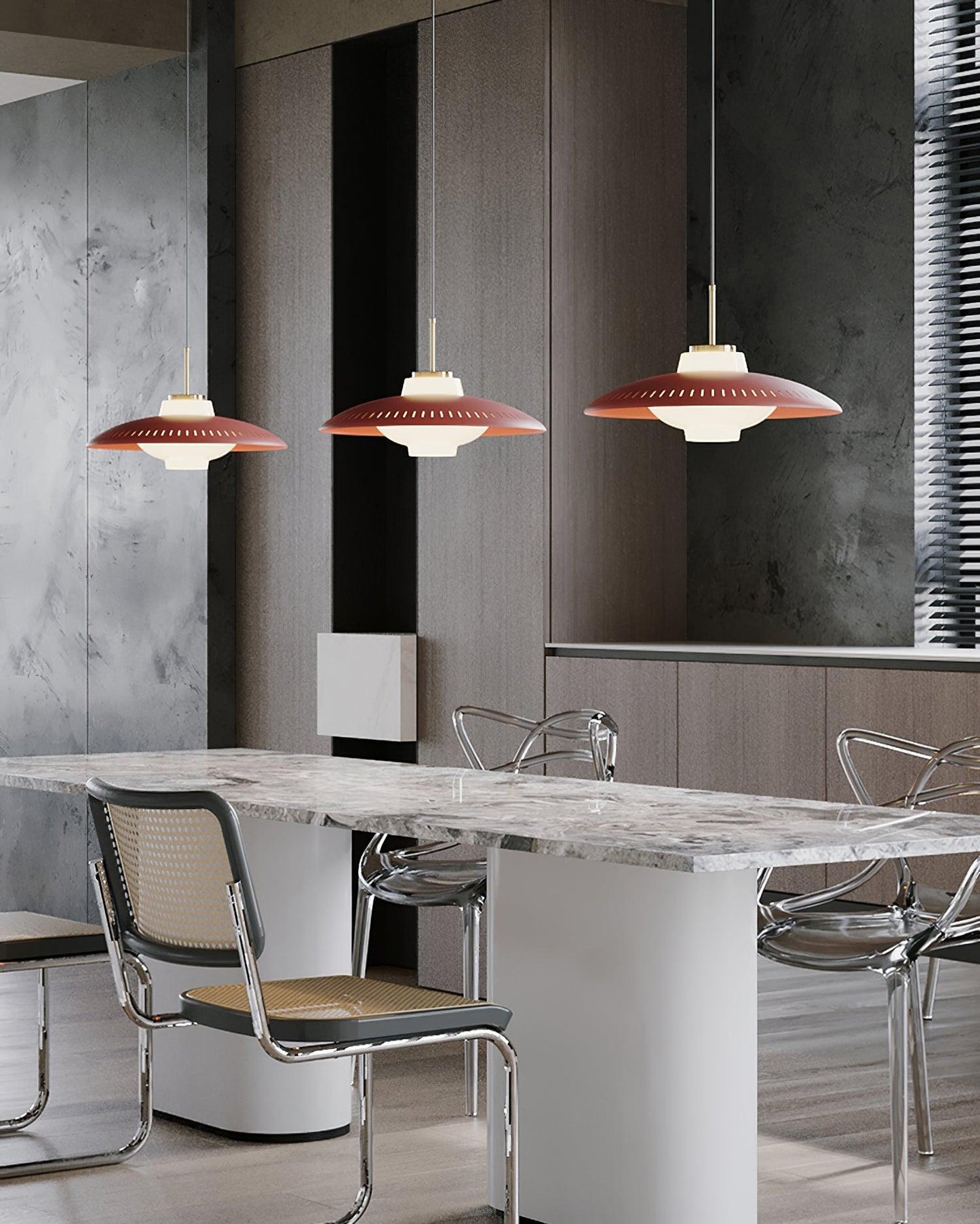 Opal Shade Hanging light Pendant Lamp