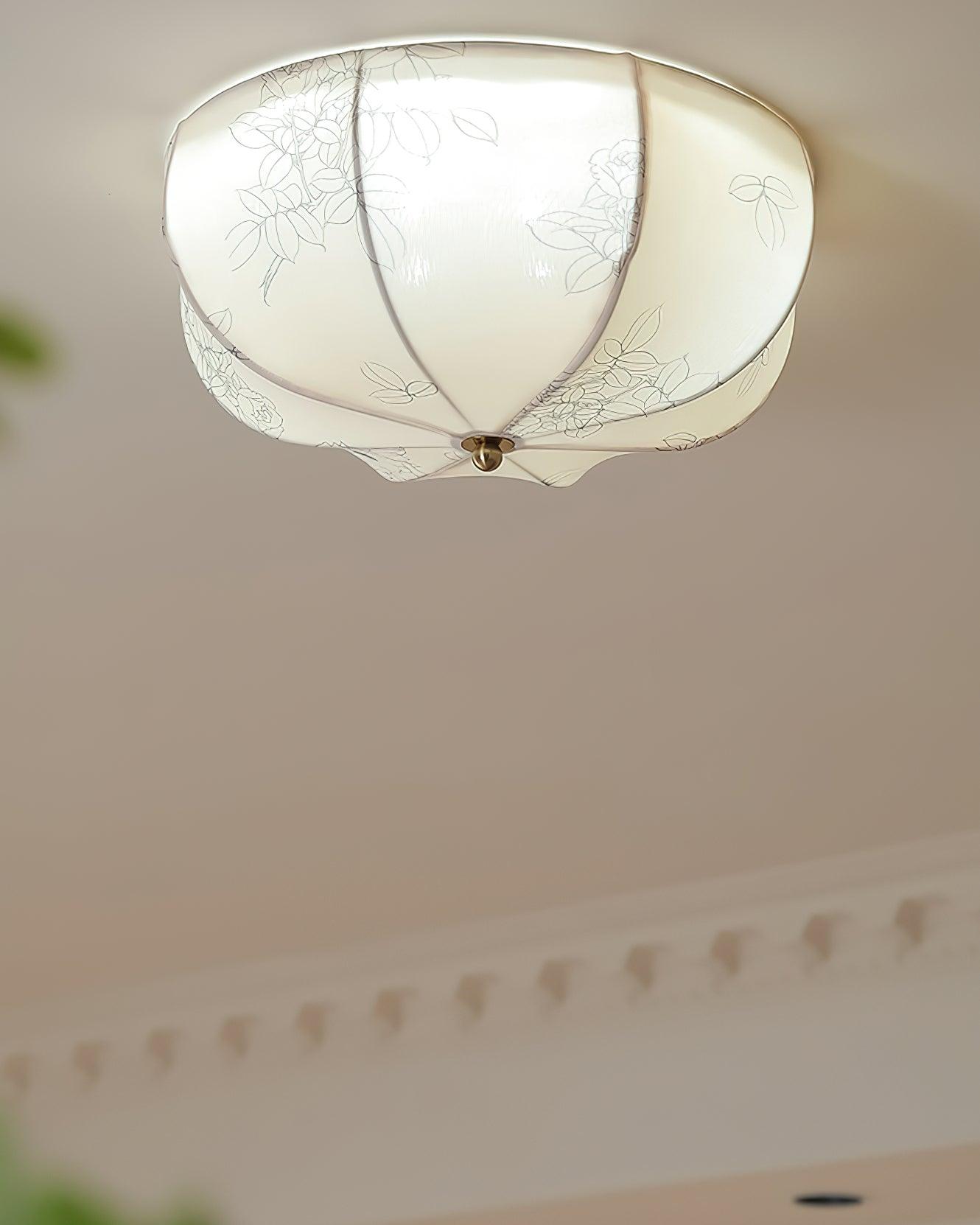 Orchid Fabric Ceiling light Ceiling Lamp