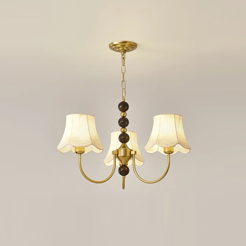 Orchid Fabric Candelabrum Chandelier