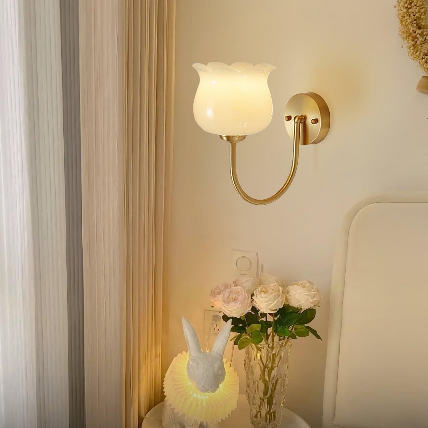 Orchids Sconce Wall Lamp