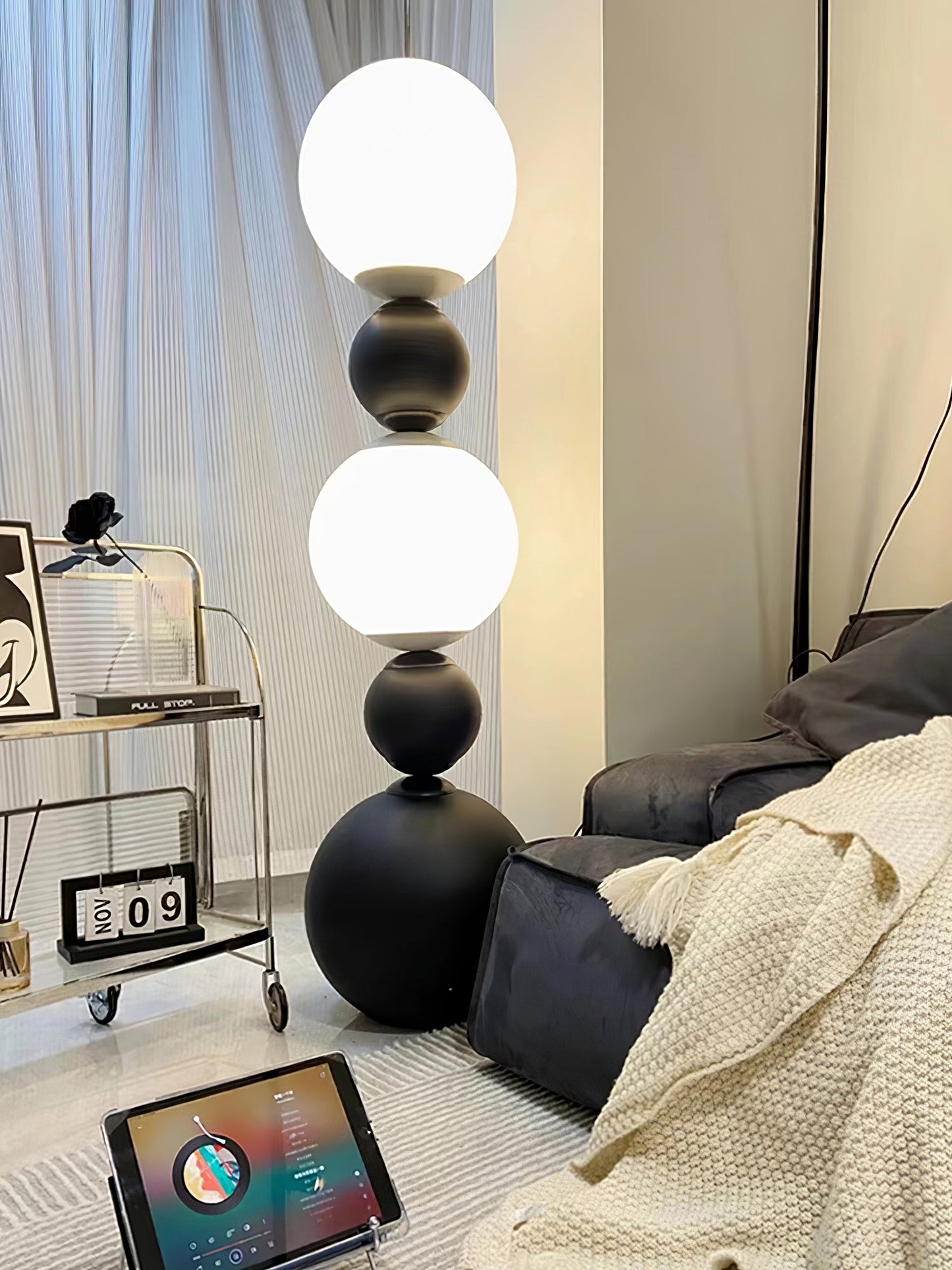 Orion Sphere Ambient Floor Lamp Floor Lamp