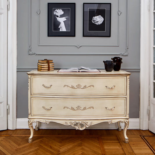 Ornate Italian Designer Classic Chest of Drawers