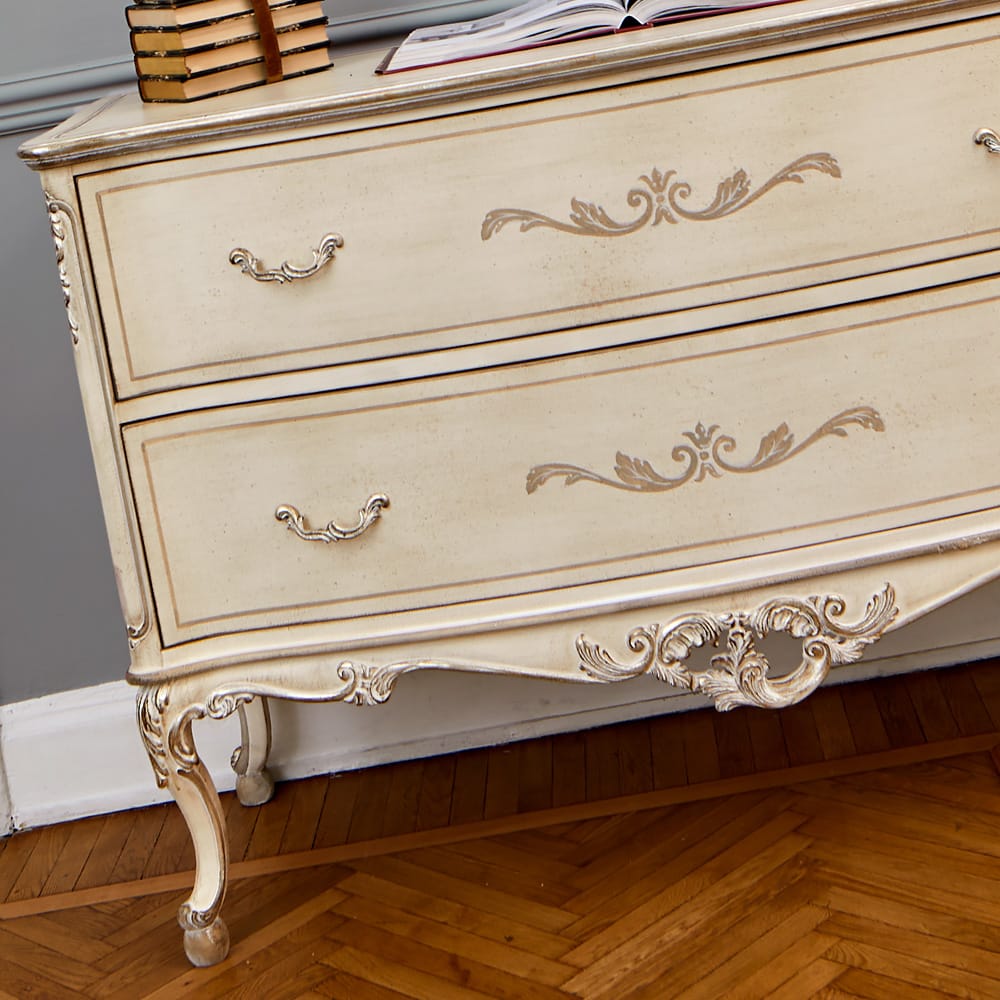 Ornate Italian Designer Classic Chest of Drawers