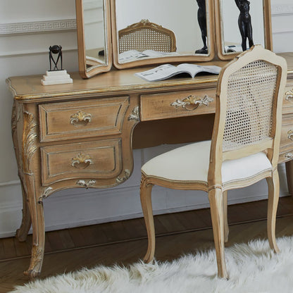 Ornate Italian Designer Classic Dressing Table Set