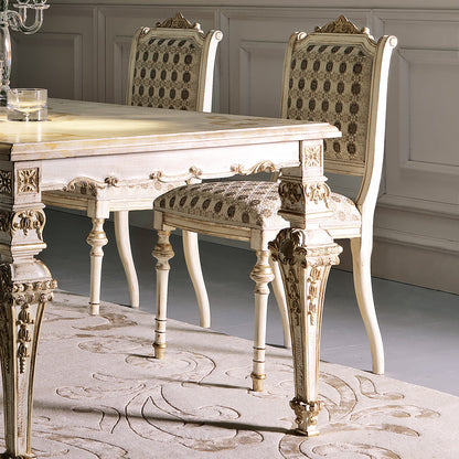 Italian Designer Louis XIV Dining Table Set