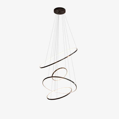 Orrery Rings Chandelier