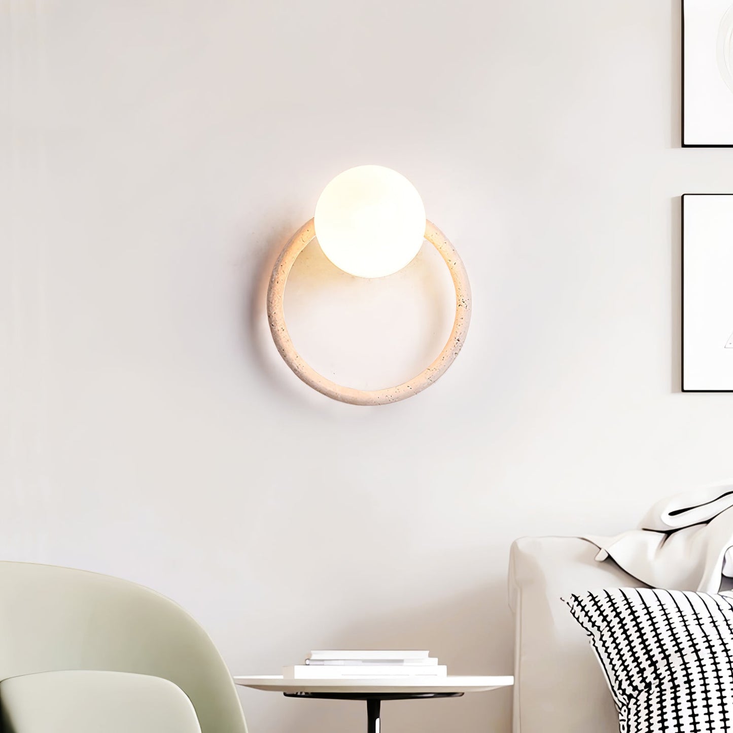 Orria Travertine Wall Light