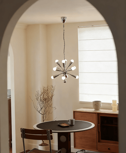 Orvian Chrome Chandelier