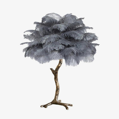 Ostrich Feather Reading light Table Lamp