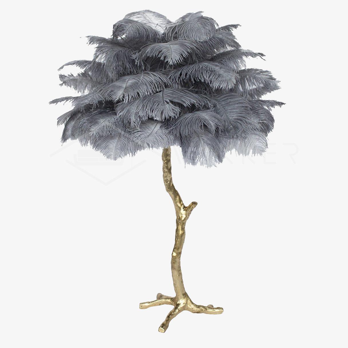 Ostrich Feather Reading light Table Lamp