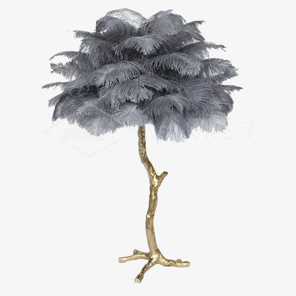 Ostrich Feather Reading light Table Lamp