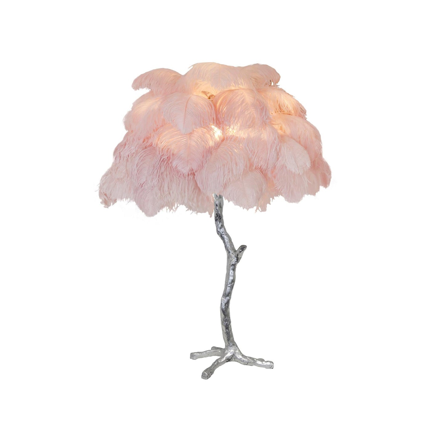 Ostrich Feather Reading light Table Lamp