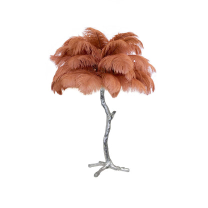 Ostrich Feather Reading light Table Lamp