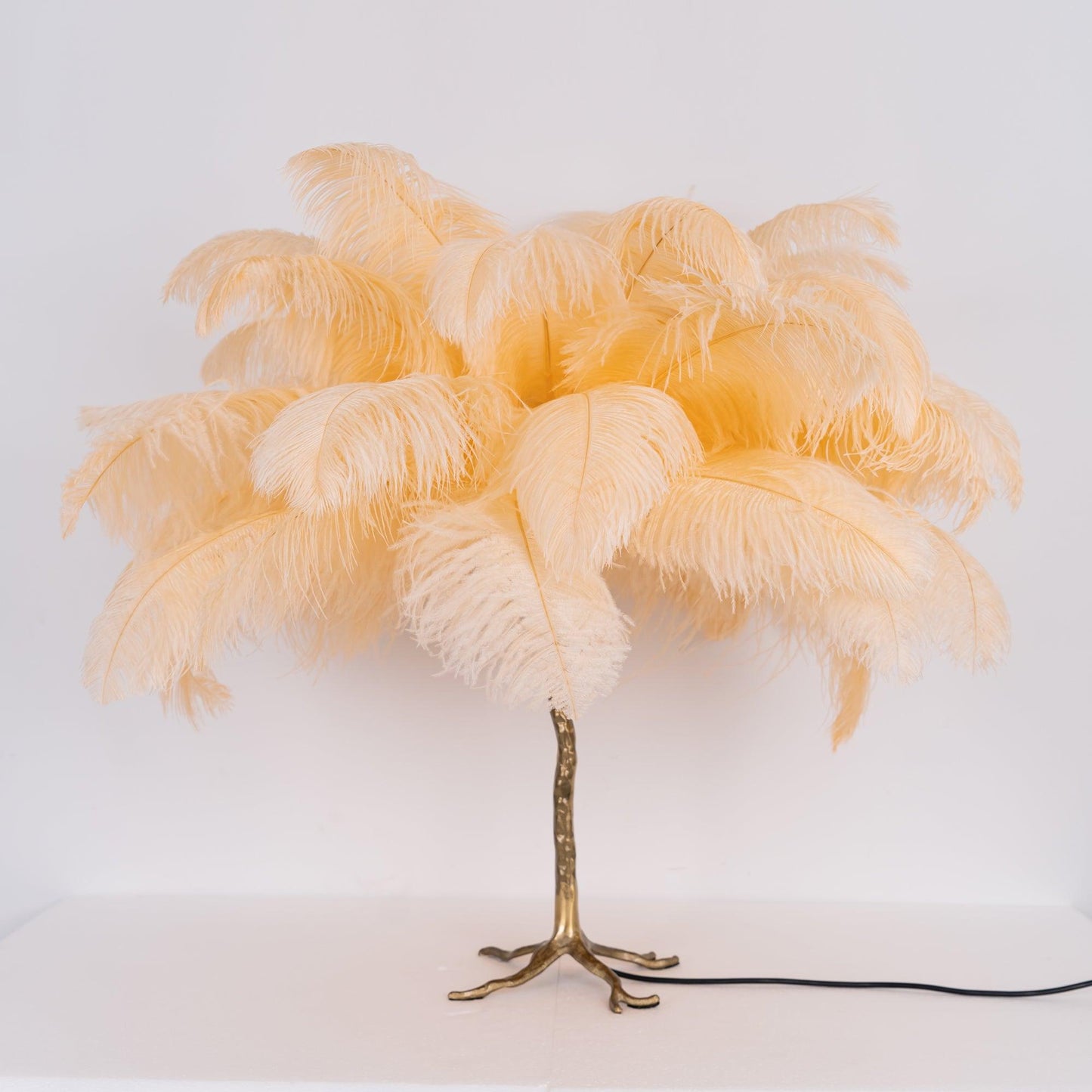 Ostrich Feather Reading light Table Lamp