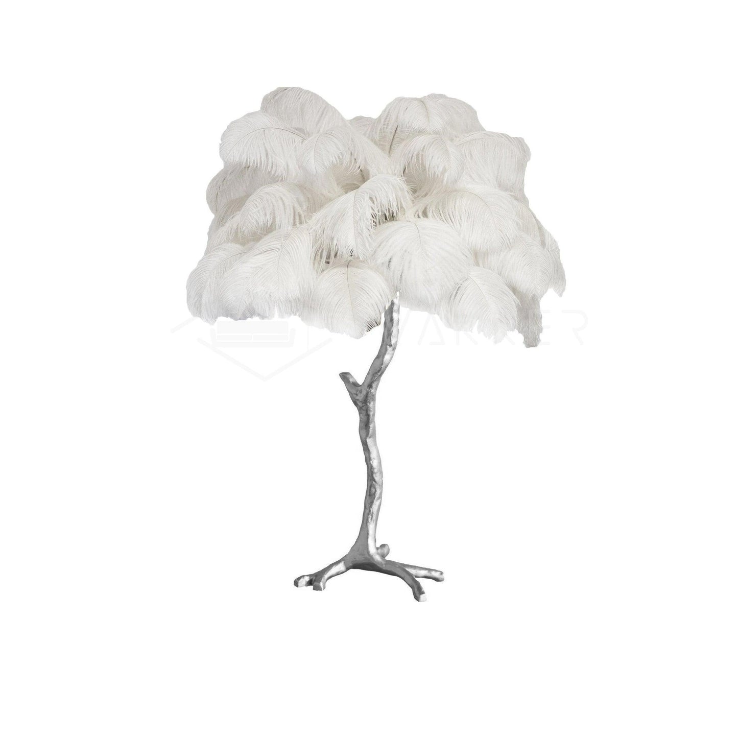 Ostrich Feather Reading light Table Lamp