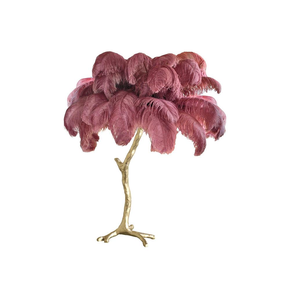 Ostrich Feather Reading light Table Lamp