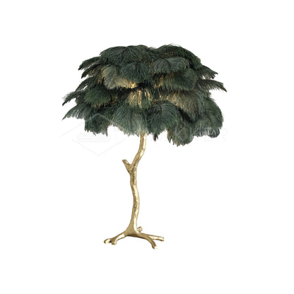 Ostrich Feather Reading light Table Lamp