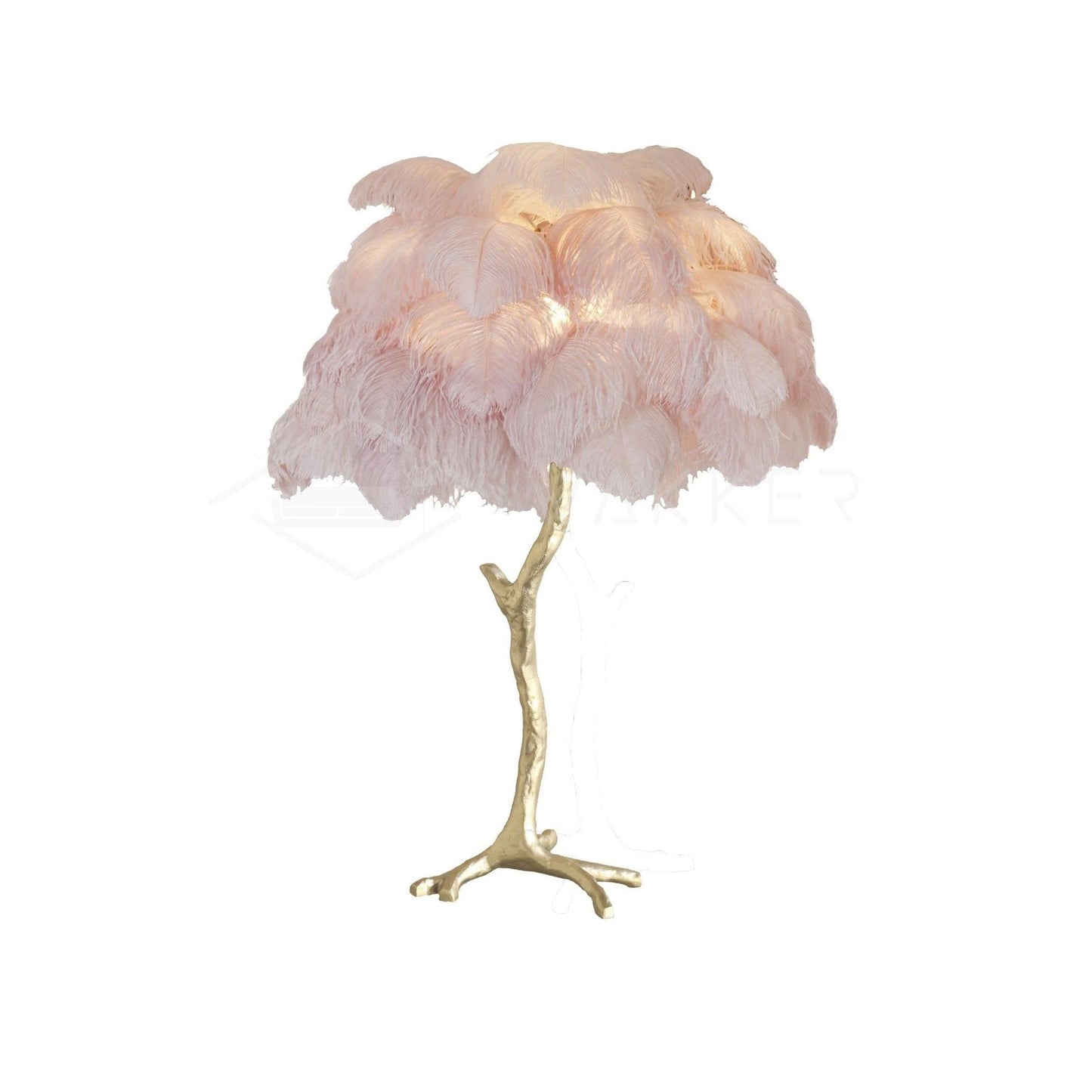 Ostrich Feather Reading light Table Lamp