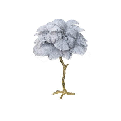 Ostrich Feather Reading light Table Lamp