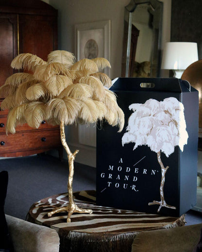 Ostrich Feather Reading light Table Lamp