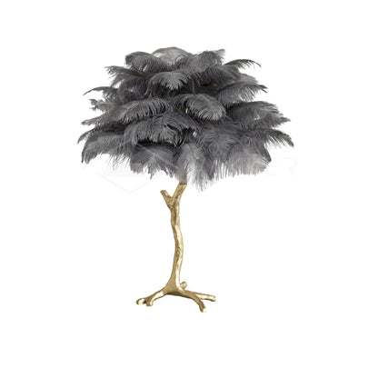 Ostrich Feather Reading light Table Lamp